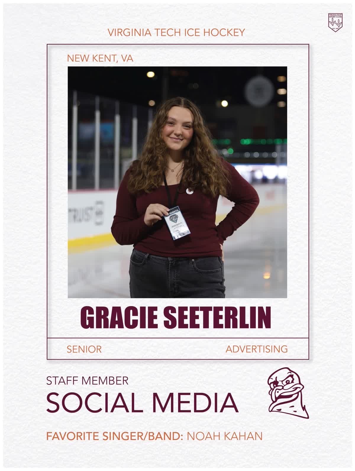 Gracie Seeterlin, Social Media