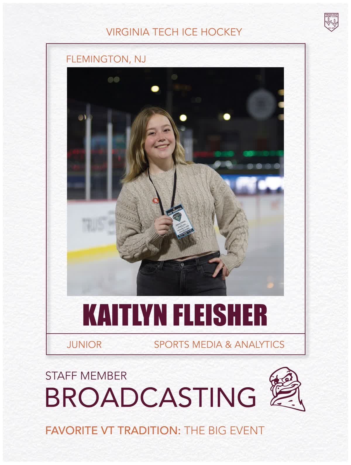 Kaitlyn Fleisher, Broadcasting