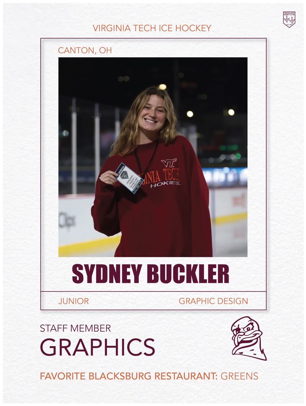 Sydney Buckler, Graphics